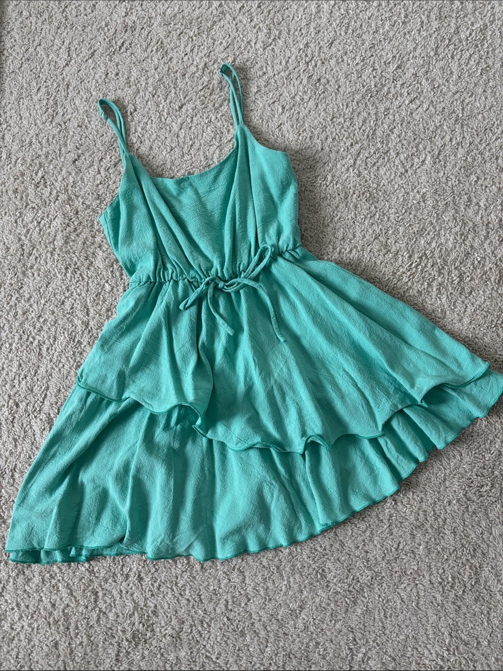 Ruffle Summer Dress XS